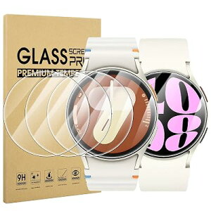 Suoman�y4������zfor Samsung Galaxy Watch 8/7/6/5/4 40mm �K���X �t�B���� 9H���d�x�ی� �\�蒼���� �ی�t�B���� �C�A�h�~ ��U�h�~ ���� �ώw�� �M�����N�V�[�E�H�b�` 8/7/6/5/4 40mm �t�B����