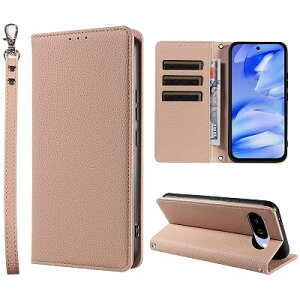 SHANGHAO Google pixel 9a �p �P�[�X �蒠�^ �㎿���U�[ �s�N�Z��9a �P�[�X�ϏՌ� �X�g���b�v�z�[���t��(���C�g�J�[�L)