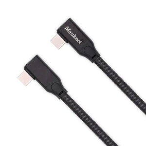 Mauknci ���[ l�� Type C to Type C �P�[�u�� 0.8m PD�Ή� USB 3.1 Gen2 100W/5A c to c pd �P�[�u�� 5a E-Marker����