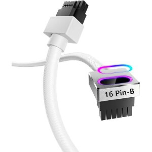 AsiaHorse Hydrus 16PIN 12VHPWR ���W�����[�d���P�[�u�� for GPU�A���肵���d�͋����������A�p�t�H�[�}���X����E��p�œK���E���L��GPU���f���ɑΉ��A�Q�[�~���O�̌��������A600W��16AWG PC�d�����j