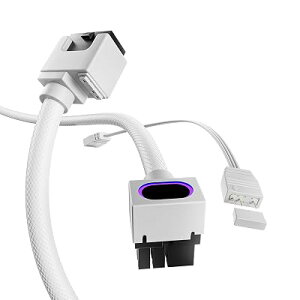 AsiaHorse Hydrus 8�s�� GPU�p�X���[�u�P�[�u�� GPU�pPC�d�� �����P�[�u�� [18 AWG�����\���R�A] 30CM 1�{��8�s�� ���� 600W��16 AWG PC�d�����j�b�g�ɑΉ���Hydrus-8PIN-A-��