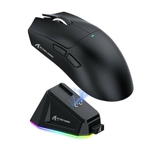 ATTACK SHARK X11 �Q�[�~���O�}�E�X ���C�����X ���� 2.4g/Bluetooth/USB-C ���y��63g 22000DPI