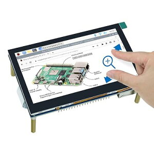 Freenove �^�b�`�X�N���[�� for Raspberry Pi 5 4 �X�N���[���f�B�X�v���C���j�^�[ 4.3�C���` IPS