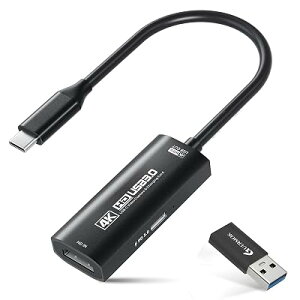 Guermok HDMI �L���v�`���[�{�[�h USB3.0 PD100W�Ή� 4K@60FPS�E2K@120FPS USB-A/C Switch�Ή�
