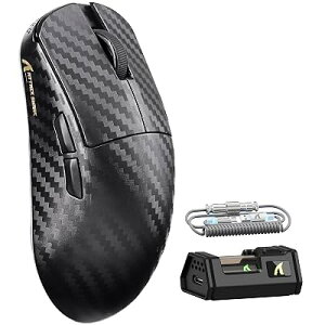 ATTACK SHARK R11Ultra �e�L �J�[�{���t�@�C�o�[ �Q�[�~���O�}�E�X ���C�����X 49g