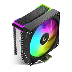 Delta A40 SE BK ARGB ��� CPU�N�[���[�A�_��ȏƖ��ڑ��I�v�V�����A12V 4�s���Œ�P�x���ʁA5V 3�s���t��ARGB�����Ή�