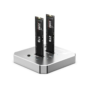 ACASIS 20Gbps M.2 NVMe ssd �N���[�� �f���A���x�C�I�t���C���f���v���P�[�^�[���� ssd �N���[�� �A���~�����M➑́Assd �N���[�� m.2�N���[�� �H��s�v�Ŏ��t���\ �f�[�^���́A�r�f�I�ҏW�A�t