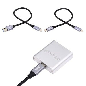 NFHK USB3.1 Type-C USB3.0 Type-A - CF Express �g���J�[�h���[�_�[ CFE Type-B R5 Z6 Z7 CFB�������[�J�[�h�Ή�, NF-UC-152-CFE