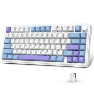 ATTACK SHARK x AJAZZ X85 �Q�[�~���O�L�[�{�[�h ���J�j�J���L�[�{�[�h 5�w�T�C�����T�[�p�b�h�����^���m�u�t�� �i�X�^�[���C�g�j