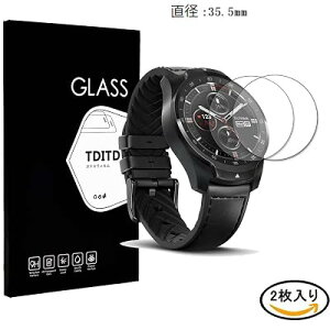 TDITD 2���� �K���X�t�B���� Ticwatch pro �p �t�B���� Ticwatch pro �p �ی�t�B���� ticwatch pro �p �t���ی�t�B���� Garmin 745 �p �����K���X�t�B���� 2.5D ���E���h�G�b�W���H ���{���Ɏq�� �h�Ռ��t�B