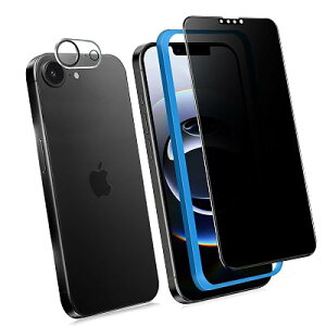 KWATUNG 360�x �`�����h�~�t�B���� iphone 17e/16e �p �K���X�t�B���� �A�C�t�H��17e �p �ی�t�B�����y1���Z�b�g�z