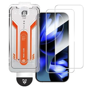 Beetast Google Pixel9a �K���X�t�B���� �K�C�h�g�t�� pixel9 �Ή� �t�B���� �����z�� �S�ʕی� �d�x 9H �ϏՌ� �����K���X �ی�t�B���� �\��t�����ȒP ������ �C�A���X 0.25mm�����^ �L�Y�h�~ ��U