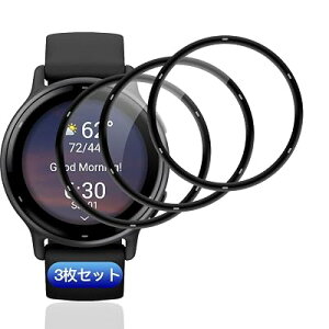 �y3���Z�b�g�z �Ή� Garmin vivoactive 5 �t�B���� �K���X�t�B���� 3�� PET������ �Y�f�@�� �����ߗ�