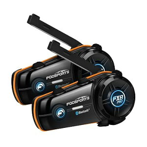 FODSPORTS �o�C�N �C���J�� FX8 PRO ���y�Ȃ���ʘb 10�l�����ʘb �A�v���Ή� �f���A���`�b�v �������� �ʐM�������A