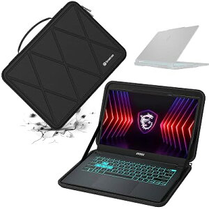 Smatree M65 �n�[�hEVA�ی�X���[�u�P�[�X 14�C���` MSI Cyborg 14 A13Ux�Ή� �n�[�h�P�[�X �h��360�x�ϏՌ�