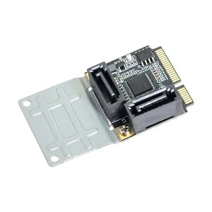 Cablecc MINI PCI-E PCI Express To SATA 3.0�f���A���|�[�g�A�_�v�^�R���o�[�^�n�[�h�h���C�u�����J�[�h