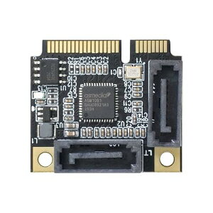 Xiwai Mini PCI-E PCI Express to SATA 3.0 �f���A���|�[�g�A�_�v�^�[�R���o�[�^�[�n�[�h�h���C�u�g���J�[�h�B