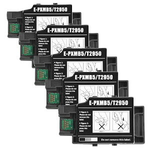 �ySHUOLEI�zEPSON�p�G�v�\���p PXMB5 �݊������e�i���X�{�b�N�X �Ή��@��FPX-S05B/PX-S05W/PX-S06B/PX-S06W(S05B S05W S06B S06W) ���݊������e�i���X�{�b�N�X IC�`�b�v�t�� �c�ʕ\���@�\�t�� (5�p�b�N)