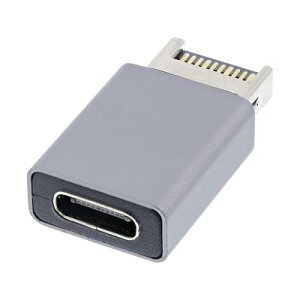 CY �A�_�v�^ USB 3.1 �t�����g�p�l���w�b�_�[�I�X Type-E to Type-C USB-C ���X�}�U�[�{�[�h�g���f�[�^�A�_�v�^�[