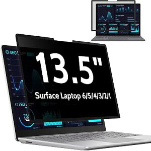 Surface Laptop 6/5/4/3/2/1 �p 13.5�C���` �`�����h�~�t�B���^�[ �z���� �S���^�C�v �̂������h�~�t�B���� �^�b�`�p�l���Ή� �v���C�o�V�[ �u���[���C�g�J�b�g PC �t���ی�t�B���� ���˖h�~ �L�Y