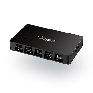 Ocypus Delta EH10 BK PC�t�@���n�u 10�|�[�g PWM/ARGB�R���g���[���[