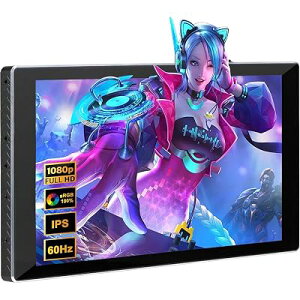 7�C���`�|�[�^�u�����j�^�[ IPS FHD 1920x1080�^�b�`�X�N���[���f�B�X�v���C1080P�Q�[�~���O���j�^�[(�{�b�N�X/ PS4 / XBOX/�X�C�b�`�p)