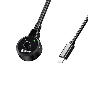 KCEVE USB �茳�X�C�b�` 2PC�Ή� (MicroUSB)