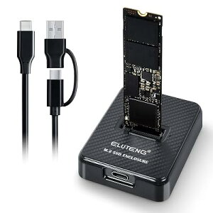 ELUTENG SSD�h�b�L���O�X�e�[�V���� NVME�̂ݑΉ� 10Gbps Nvme SSD �P�[�X
