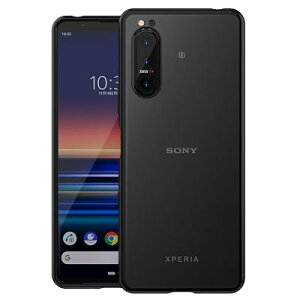 Rhaosoco Xperia 5 II �P�[�X�ASO-52A�Ή� - �}�b�g�������E�ɔ��E�ϏՌ��E�X�g���b�v�� (�u���b�N)
