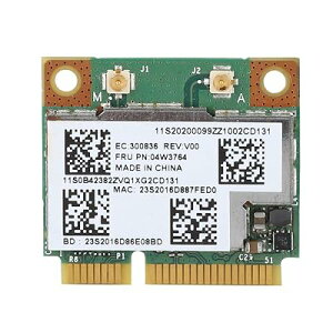 Ongwan PCI-E�l�b�g���[�N�J�[�h 2.4G/5G Bluetooth 4.0 ����LAN WiFi PC�p�f���A���o���h300M�~�j�l�b�g���[�N�J�[�h04W3746 Lenovo �Ή�