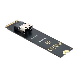 Cablecc NGFF M-Key NVME to U.2 U2�L�b�g SFF-8639 - SFF-8654 �X�������C�� SAS PCIe SSD �A�_�v�^�[ ���C���{�[�h�p