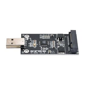 NFHK Mini PCI-E mSATA to USB2.0�O��SSDPCBA�R���o�[�^�[�A�_�v�^�[�y���h���C�o�[�J�[�h�i�P�[�X�Ȃ��j