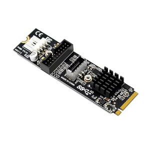 Xiwai 5Gbps Type-EUSB3.1�t�����g�p�l���\�P�b�g�����USB2.0����NVMENGFFM-KeyExpress�J�[�h�}�U�[�{�[�h�p�A�_�v�^