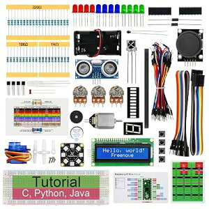 Freenove Super Starter Kit for Raspberry Pi Pico 1 2 W (�����Ȃ�) �A588�y�[�W�̏ڍׂȃ`���[�g���A���A175�A�C�e���A94�v���W�F�N�g�APython C Java�R�[�h