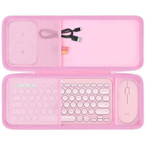co2CREA �Ή� Logicool ���W�N�[�� PEBBLE KEYS 2 K380sRO+M350sRO /M350RO��p���[�P�[�X �s���N