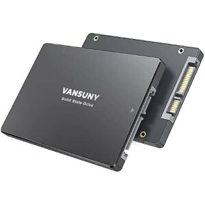 Vansuny ����SSD 512GB SATA III SSD 2.5 �C���`�����\���b�h �X�e�[�g �h���C�u ���x�� 3D NAND �t���b�V�� �ő� 550MB/�b�� PC ���b�v�g�b�v�p�n�[�h �h���C�u