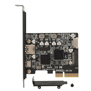 PCIe to USB 3.2 Gen 2 �J�[�h�A10Gbps PCI Express �g���J�[�h�AUSB Type A�AType C�A�O�� Type E �|�[�g�A�f�X�N�g�b�v �R���s���[�^�[�p USB Type C PCI Express �J�[�h
