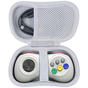 co2CREA �Ή� 8Bitdo M30/NEOGEO Bluetooth �Q�[�~���O�R���g���[���[��p���[�P�[�X �z���C�g�i�P�[�X�̂݁j
