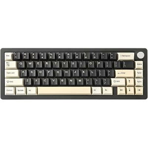 YUNZII AL66 �A���~�� ���C�����X ���J�j�J���Q�[�~���O�L�[�{�[�h�i�~���N�X�C�b�`�A�u���b�N�j