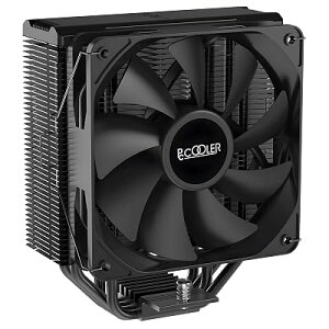 PCCOOLER CPS Paladin EX400 ���CPU�N�[���[ 130mm PWM�t�@�� 180W TDP �����\�q�[�g�p�C�v4�� �j�b�P�����b�L�R�_���ی�w AMD Ryzen AM4 Intel LGA 1700/1200/115X 5V 3�s���p �u���b�N