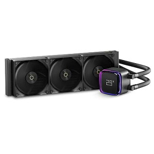 Ocypus Iota L36 BK �ȈՐ��� 360mm CPU�N�[���[ ���x�\���t��,300W TDP�A����FDB�É� PC�t�@���A�����׍�ƑΉ�