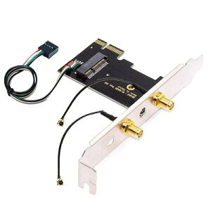 NFHK ���C�����X NGFF A/E�L�[ WiFi�J�[�h - PCI-E Express WLAN Wifi6 Wifi7 Bluetooth�p�A�_�v�^�[1�B