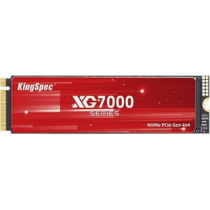 KingSpec XG7000 1TB SSD M.2 NVMe 2280 PCIe Gen 4.0 �ő�Ǎ�: 7400MB/s SSD����