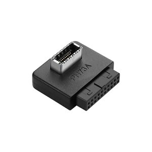 SinLoon USB 3.0 �t�����g�p�l���w�b�_�[ USB 3.0 19/20�s�� to Type-E �}�U�[�{�[�h�A�_�v�^�[ 19�s�����X to Type-E ���X �t�����g�R�l�N�^�[�R���o�[�^�[ (A)