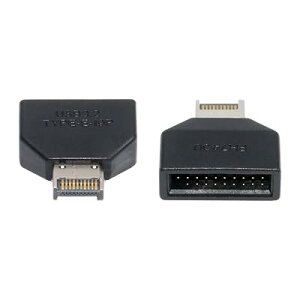 Cablecc Type-E USB 3.1 �t�����g�p�l���w�b�_�[ �I�X - USB 3.0 20�s�� ���X �}�U�[�{�[�h�|�[�g�g���A�_�v�^�[ �`�b�v�Z�b�g�t��