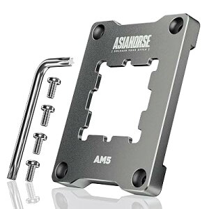 AsiaHorse AM5 CPU�Ȃ��~�ߋ��� �Z�[�t�e�B�t���[�� �u���P�b�g ��/�� AMD AM5�}�U�[�{�[�h�iX670/B650/B850/X870�j�Ή� CPU���͋Ȃ������Œ�� ���M�A�b�v �ψꈳ�� �ڐG�M��R�ጸ PC�p�[�c