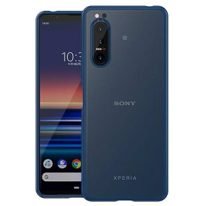 Rhaosoco Xperia 5 II �P�[�X�ASO-52A�Ή� - �}�b�g�������E�ɔ��E�ϏՌ��E�X�g���b�v�� (�u���[)