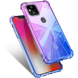 Mnunjiajia �Ή� Google Pixel 4A 5G �p�P�[�X �N���A �ϏՌ� ���^ �O���f�[�V���� TPU ��/�u���[