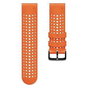 QuickFit 26mm �ւ��o���h �p�̃K�[�~�� Instinct 2X / Fenix 8 51mm / epix Pro 51mm / Enduro, ���ߋ���̑���C���ʋC�� �V���R�� �X�|�[�c �o���h �ɓK������Garmin Instinct 3 50mm/Fenix 7X/ 6X/ 5X (�I�����W�u���b