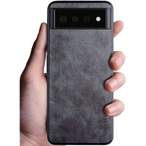 Aioria �X�}�z�P�[�X for Google Pixel 6 5G �݊������� 6.4�X�^�C���b�V���Ŕ������ϋv���̂��� �X�}�z�P�[�X�����ɕی� (Gray)